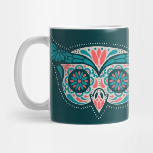 Owl Sugar Skull Mug